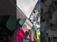 Poluição de perfis de extrusão de extrusão de alumínio