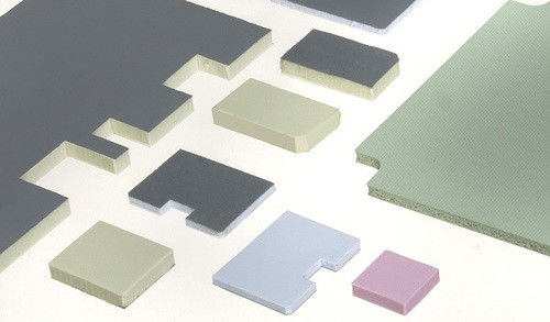 Pades térmicos macios flexíveis Pades de silicone termicamente condutores ISO