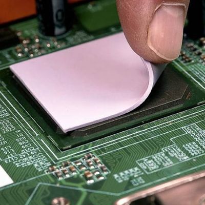 Pades térmicos macios flexíveis Pades de silicone termicamente condutores ISO