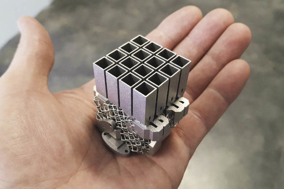 Serviço de Impressão 3D de Alumínio Partes Indústria personalizada lisa