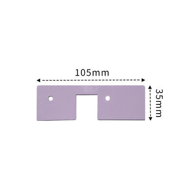 Eletrônicos Industriais Isolamento térmico Pad Cpu de silicone 0,5 mm-15 mm espessura