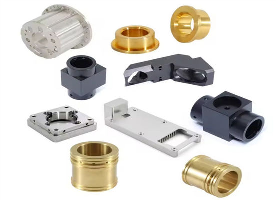 Metal Custom 5 Axis Machining Deburred CNC Machining Peças de fresagem