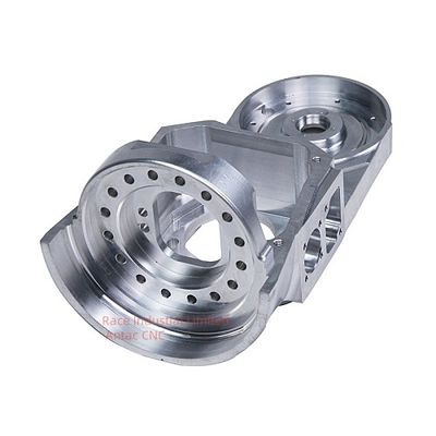 Processamento CNC de 5 eixos com tratamento de superfície borrada polida
