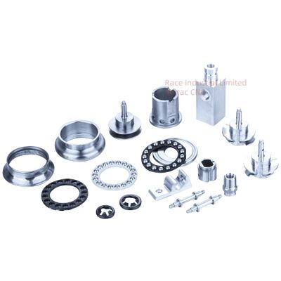 Componentes de giro de aço inoxidável de bronze de alumínio da precisão das peças do CNC que lustram o tratamento de anodização
