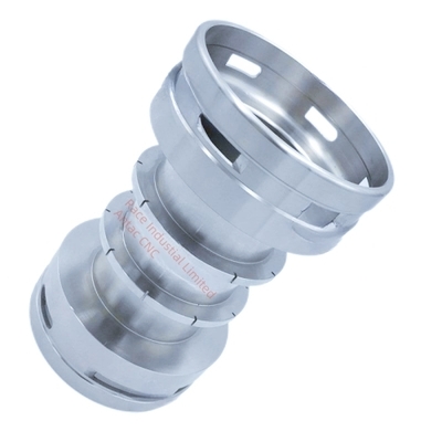 Machining CNC de 5 eixos revestido de zinco para usinagem de precisão complexa