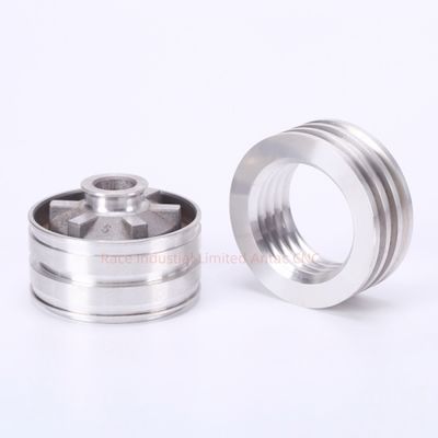 Peças de torneamento CNC personalizadas 0,01 mm Tolerância Aplicações industriais Componentes de precisão