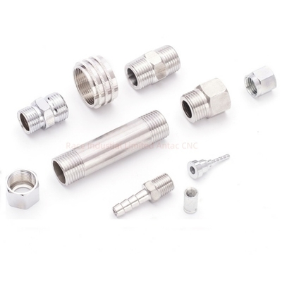 Peças de torneamento CNC de precisão com tolerância de 0,01 mm para automóveis e eletrônicos