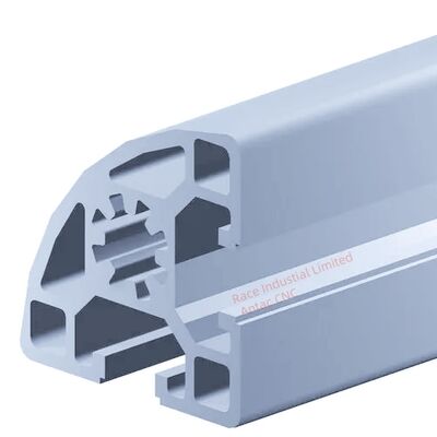 Perfis de extrusão de alumínio de precisão com acabamento de cor de madeira e personalização OEM e ODM para aplicações industriais