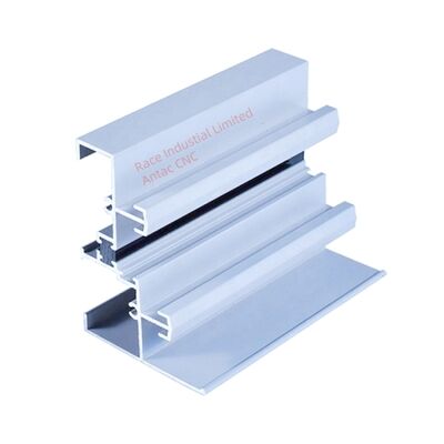 Perfis de extrusão de alumínio de precisão com acabamento de cor de madeira e personalização OEM e ODM para aplicações industriais