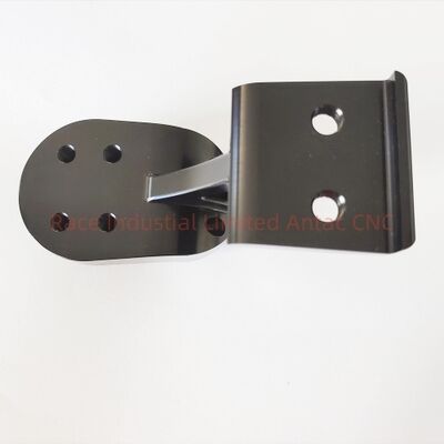 Peças de usinagem CNC de precisão 0,03 Superfície de rugosidade Anodizado Dimensões personalizadas Componentes